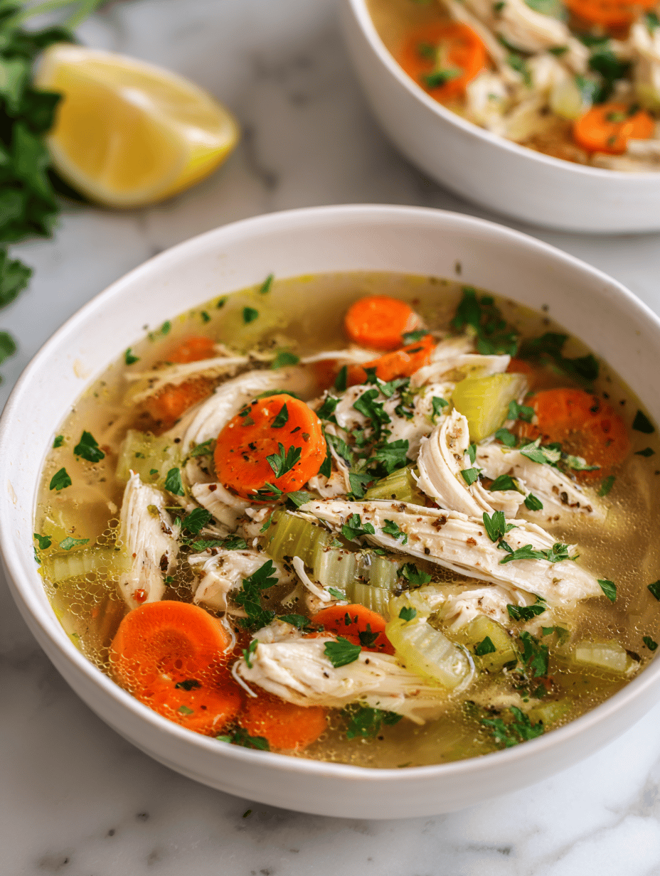 quick chicken soup recipe