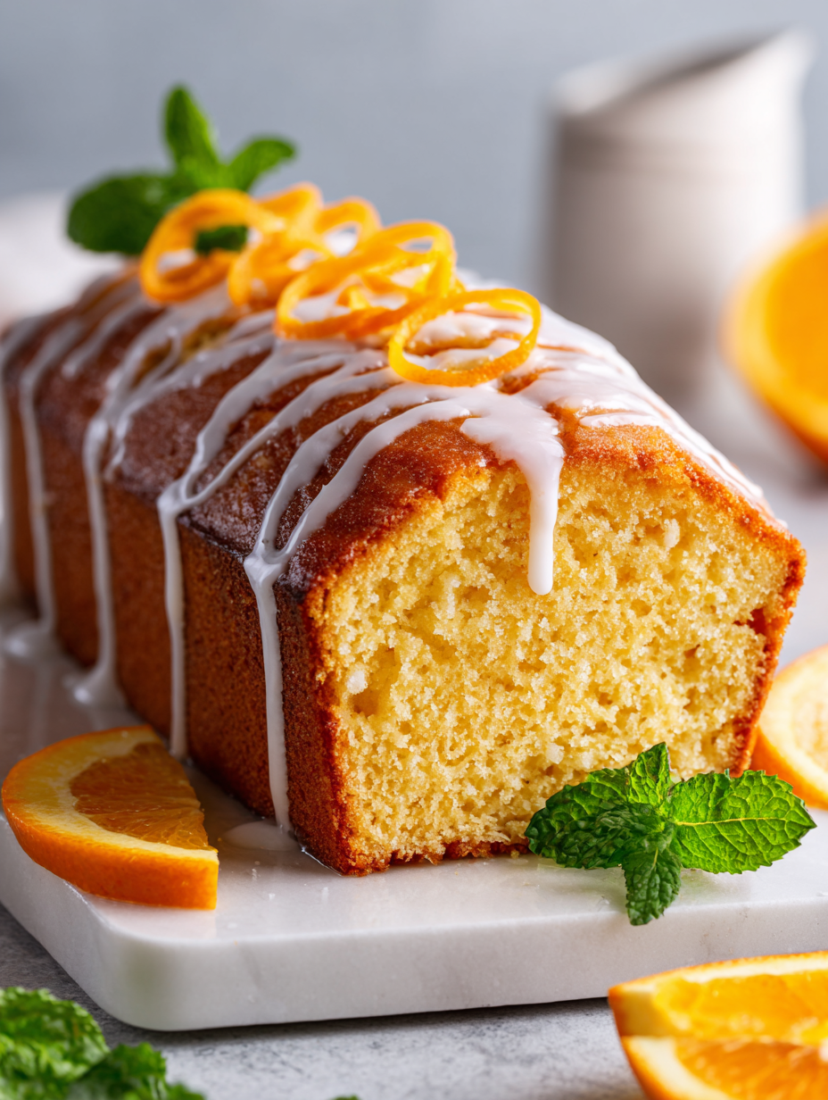 Orange Pound Cake Recipe