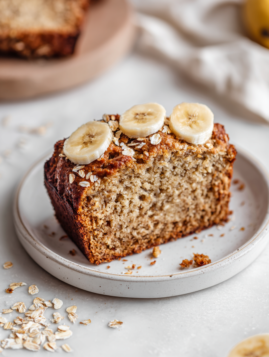 Banana Oat Bread Recipe