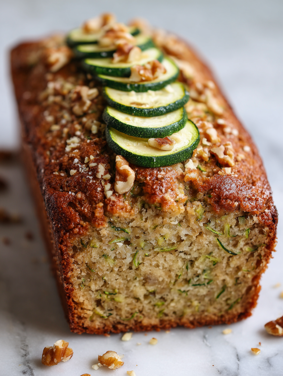 Zucchini Bread With Walnuts Recipe