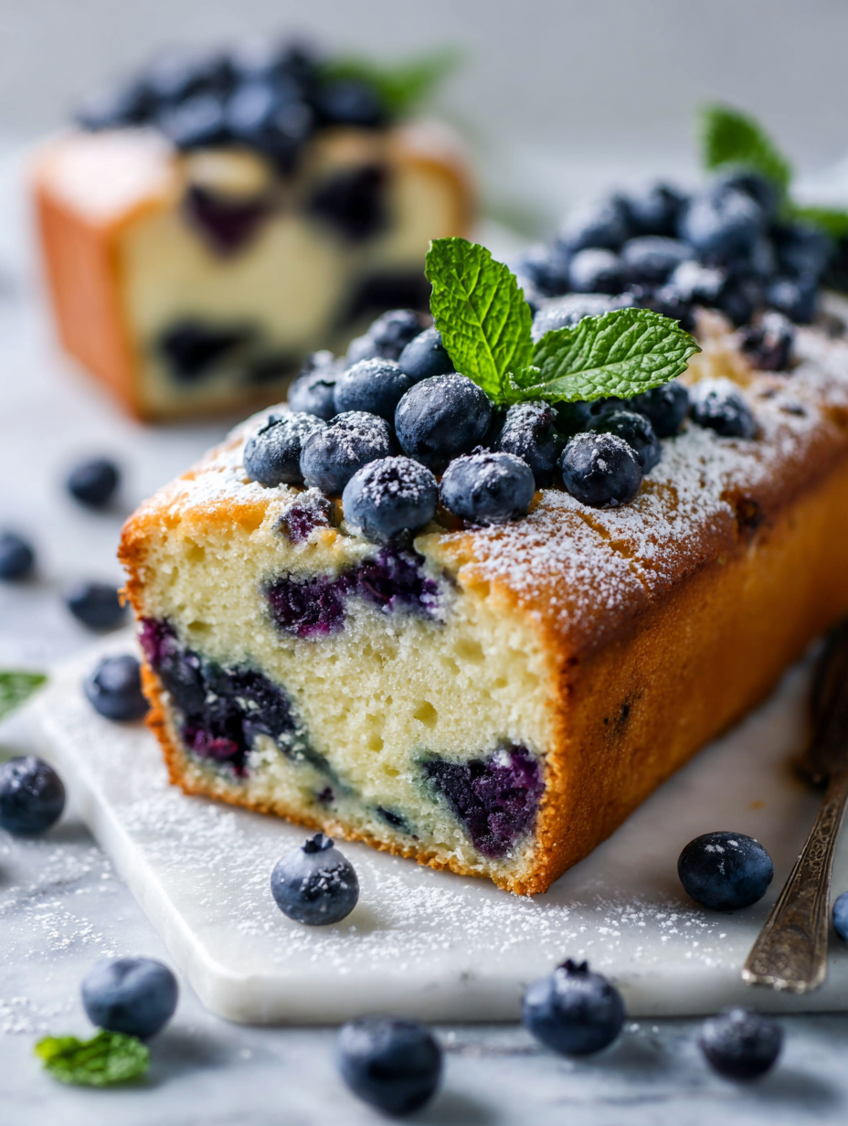 Blueberry Yogurt Loaf Recipe