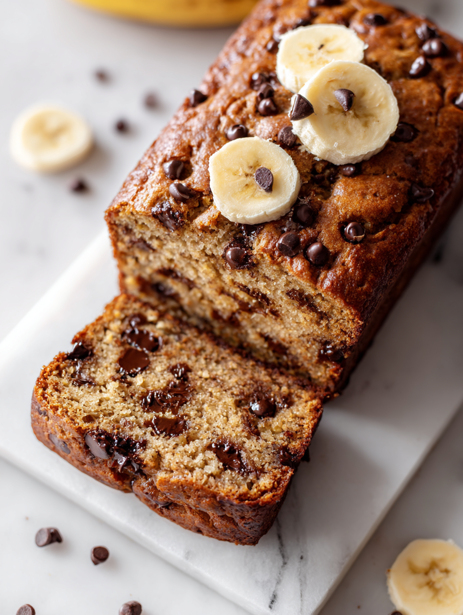 Chocolate Chip Banana Bread Recipe