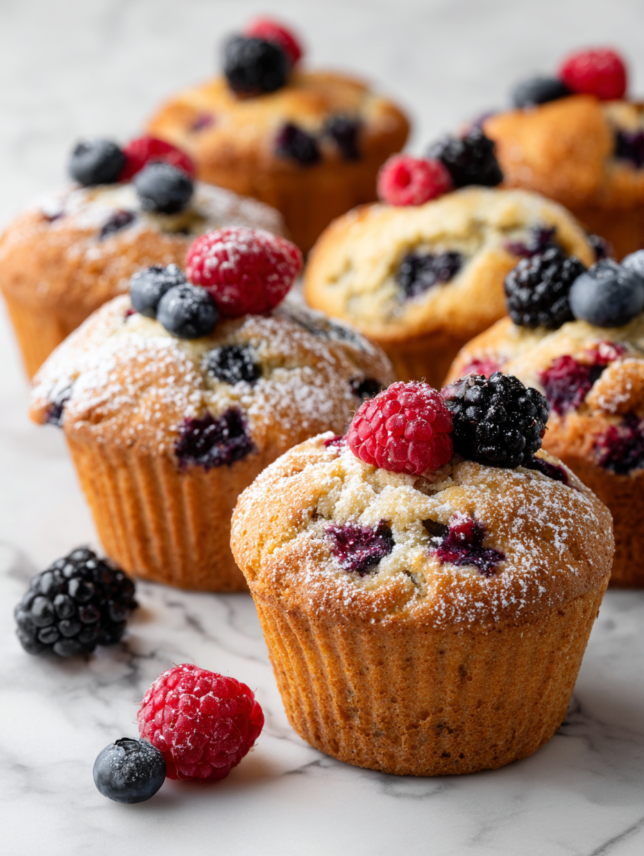 Berry Muffins Recipe