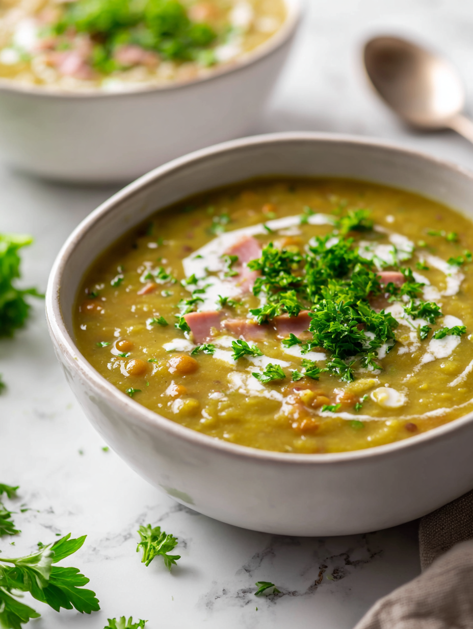 Crockpot Split Pea Soup Recipe
