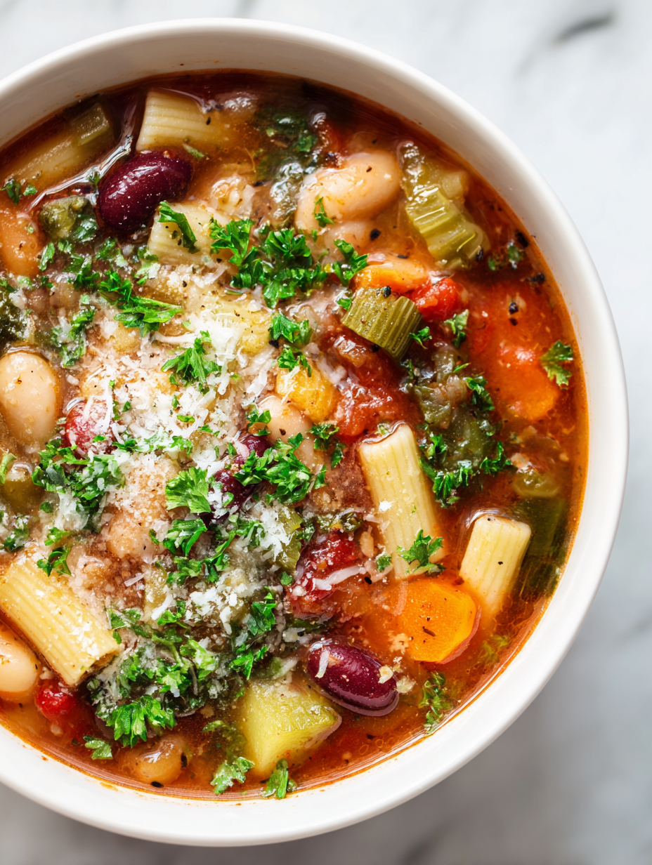 Crockpot Minestrone Soup Recipe