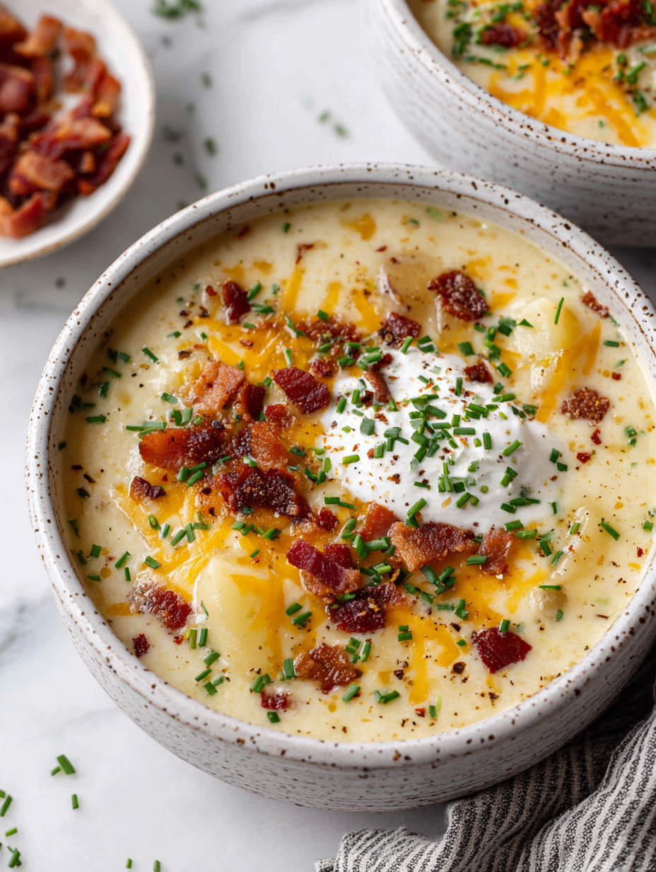 Crockpot Potato Soup Recipe