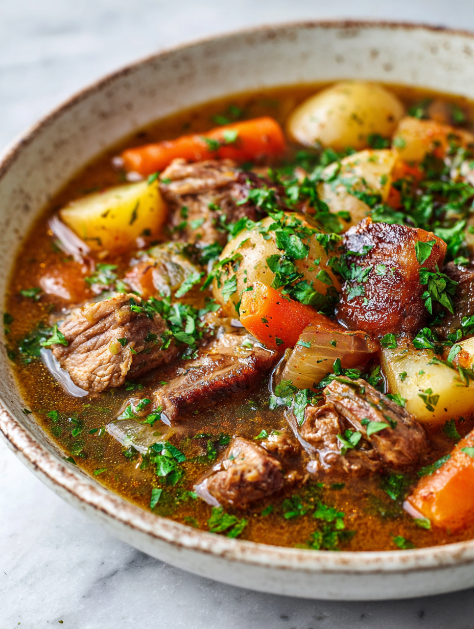 Crockpot Pork Stew Recipe