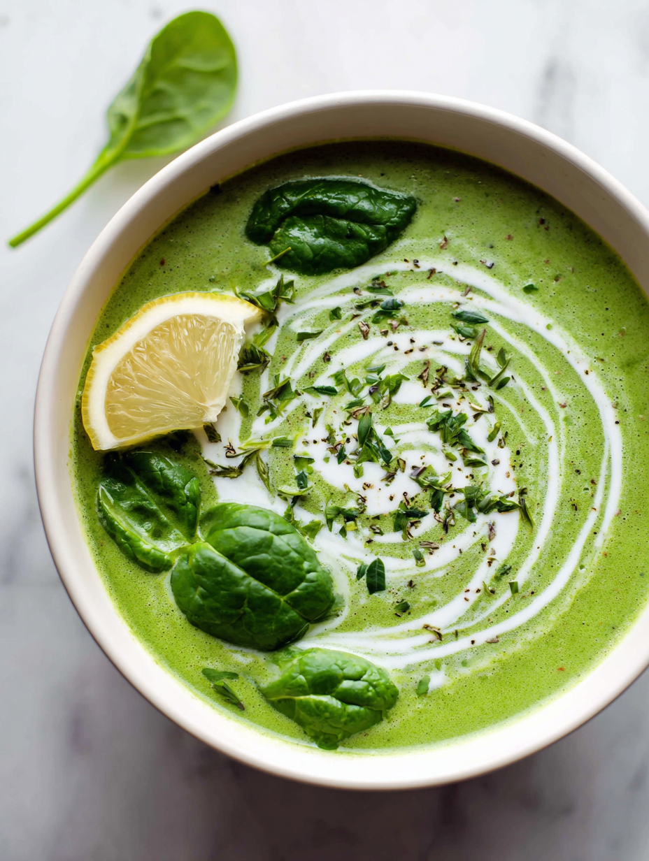 Crockpot Spinach Soup Recipe