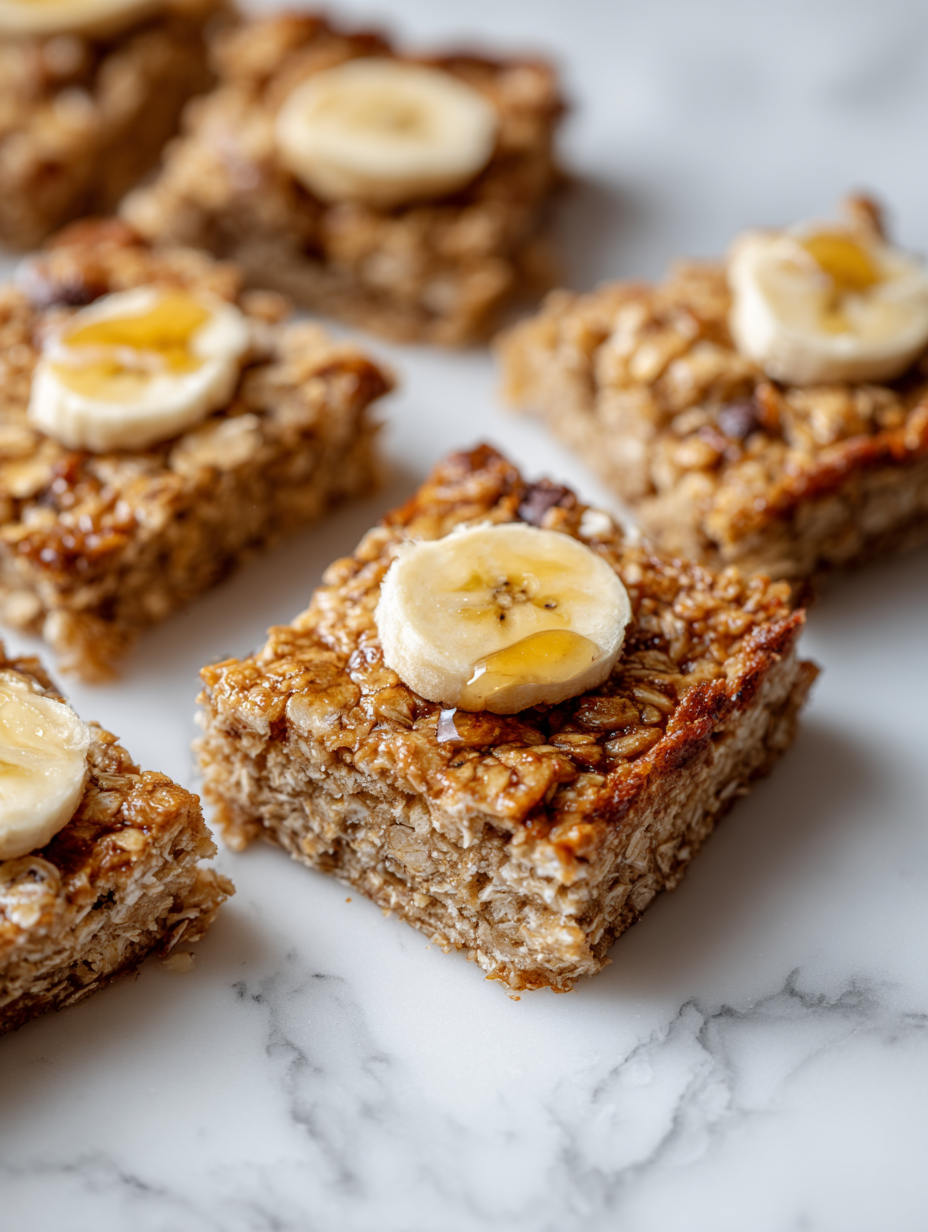 Banana Oat Bars Recipe